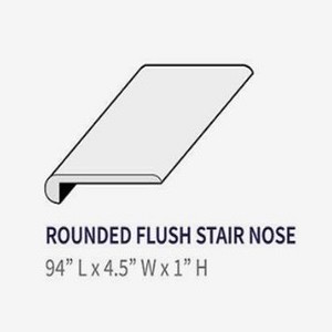 Accessories Rounded Flush Stair Nose (Asher)